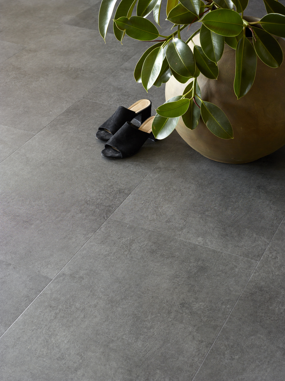 Aspecta Rigid Tile Concrete Lead Klikkvinyl