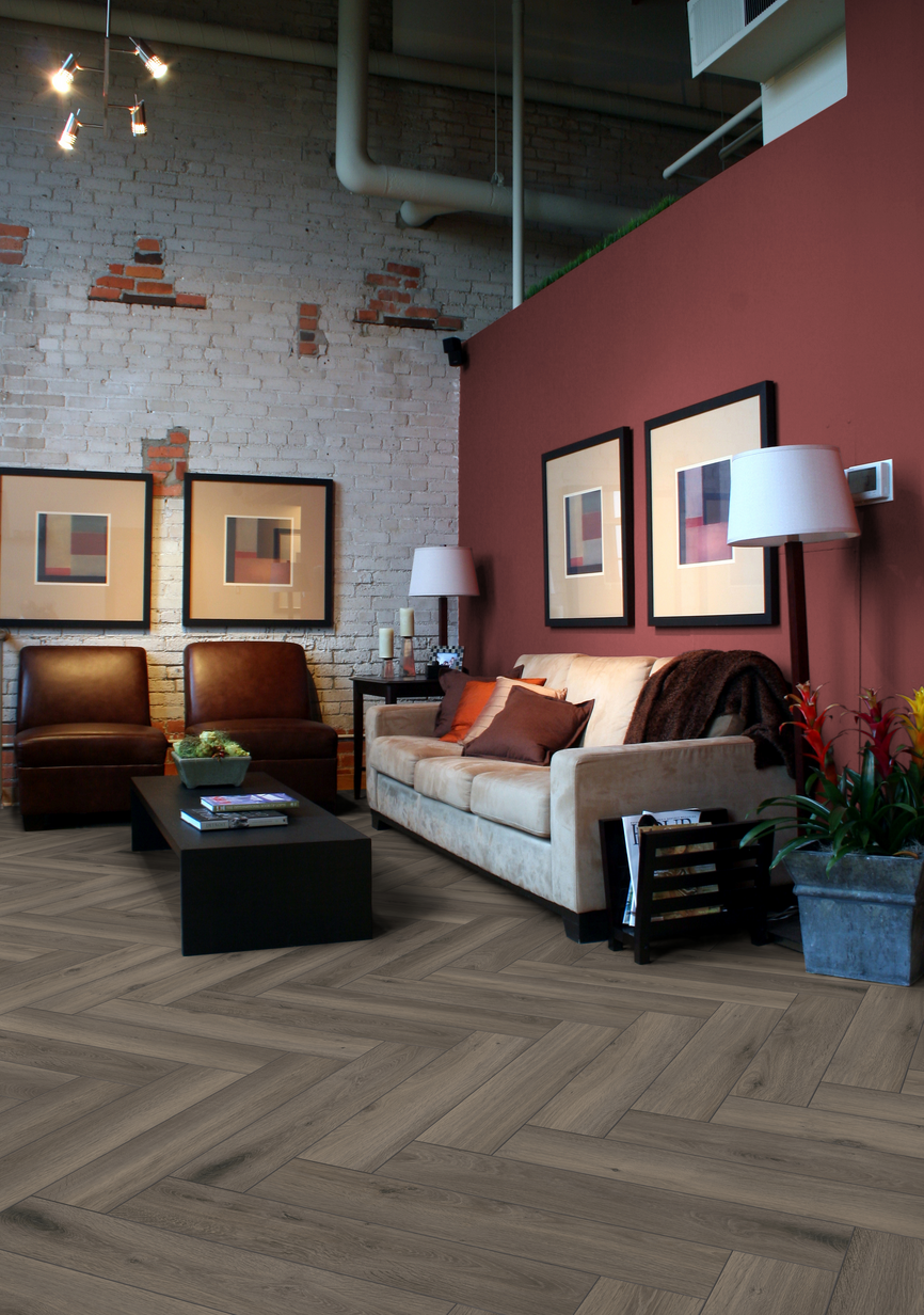 Kronotex Herringbone 3860 Ferrara Oak Laminatgulv