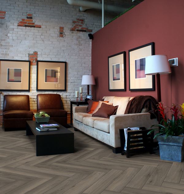 Kronotex Herringbone 3860 Ferrara Oak Laminatgulv