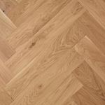 Saga Herringbone Coconut Parkett