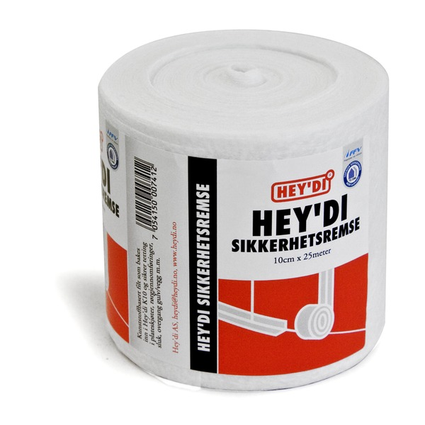 Heydi Hey'di K 10 Sikkerhetsremse Mansjett til Membran 0,10 x 25 m