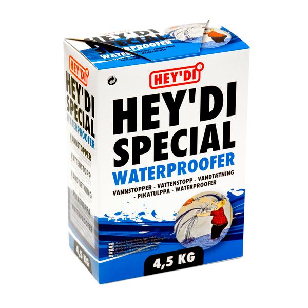 Heydi Special Vanntett Sett med 3 Komponenter i Eske 4,5 kg