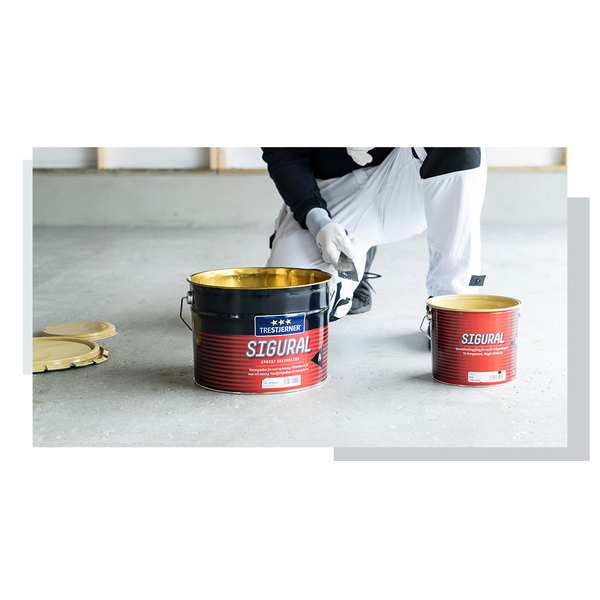 Trestjerner Sigural Epoxy - 22 Skygrå 1,86 l