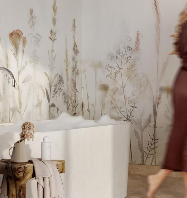 Tarkett Aquarelle Autumn Mist Våtromsvegg 2 m