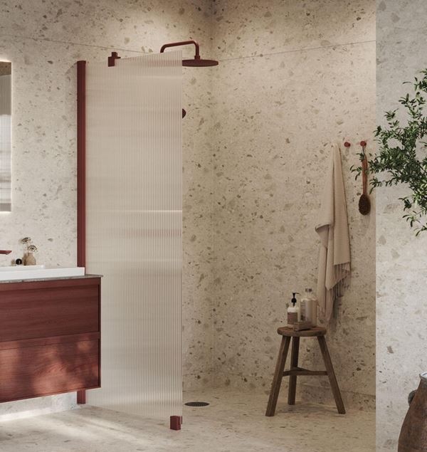 Tarkett Aquarelle Brecciastone Beige Våtromsvegg 2 m