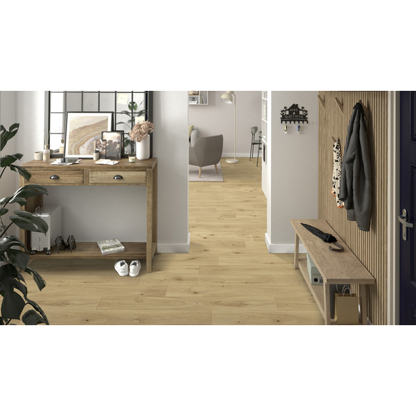 Tarkett Iconik Texstyle Hudson Oak Light Brown Vinylbelegg 3M