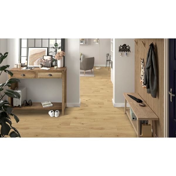 Tarkett Iconik Texstyle Hudson Oak Light Brown Vinylbelegg 3M