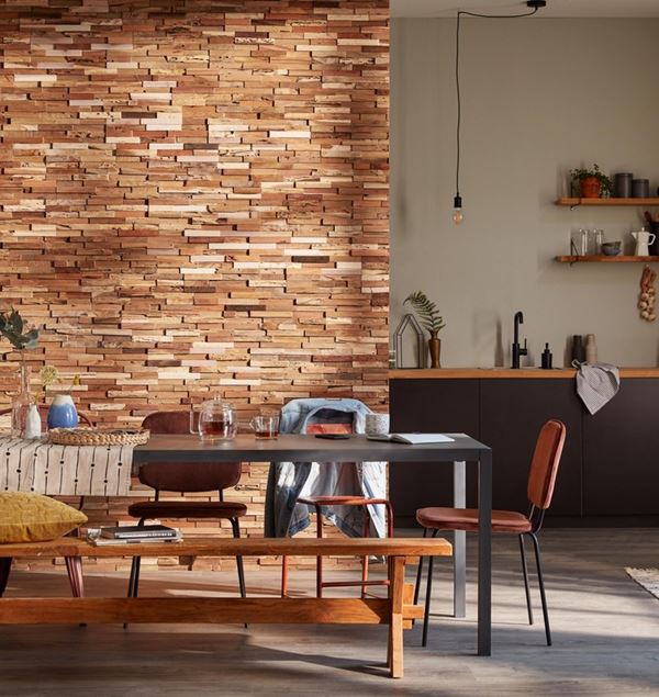 Storeys VEGGBEKLEDNING COLORADO TEAK 22760202