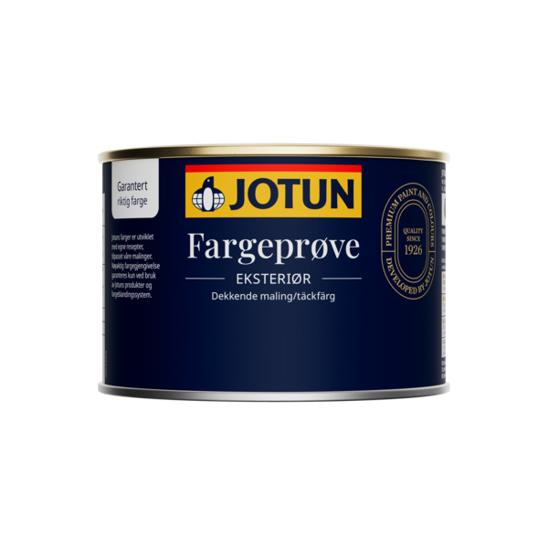 Jotun Fargeprøve Eksteriør Hvit - base 0,5 l
