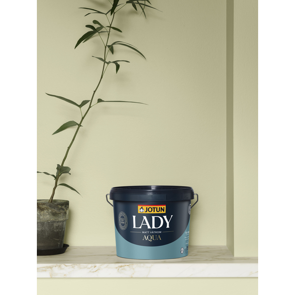 Lady LADY Aqua Matt Hvit Base 2,7 l