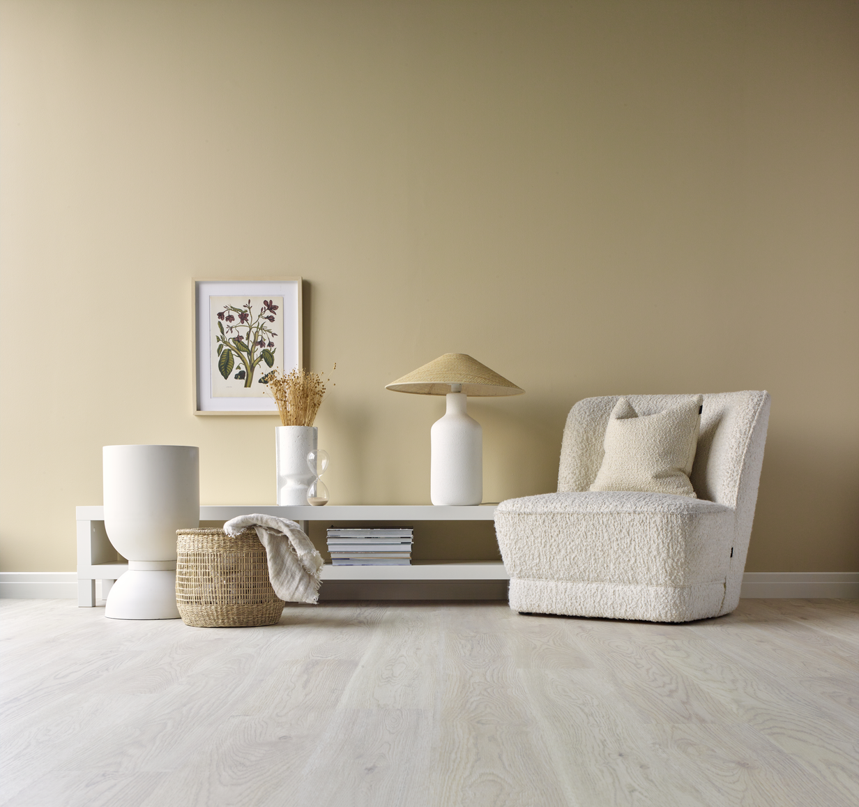 Wicanders Kork Natural XL Essential Oak White Korkgulv