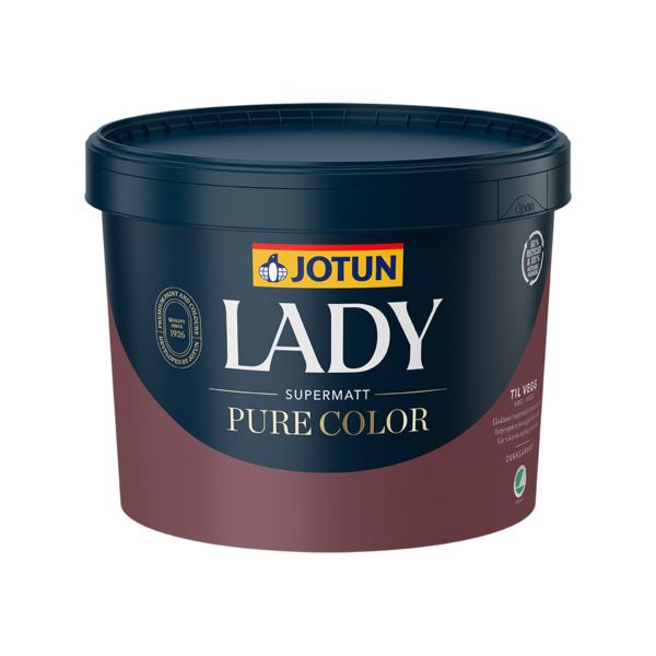 Lady Pure Color - Hvit base 9 l