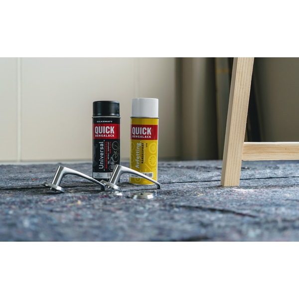 Scanox Quick Bengalack Spray Klassisk Hvit Silkematt 400ml