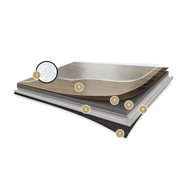 Aspecta Isocore Herringbone Oak Albano Klikkvinyl