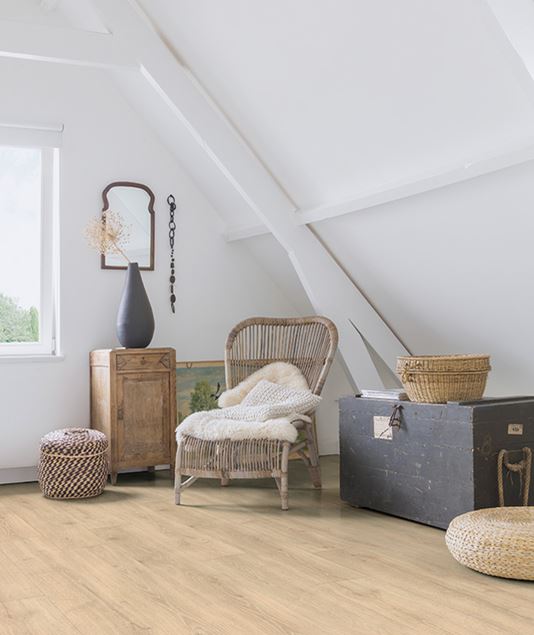 Quick-Step Majestic Skogseik Beige Laminatgulv