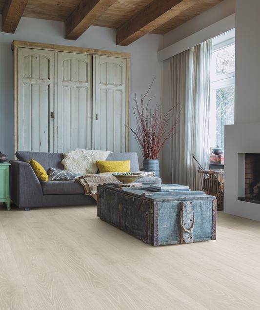 Quick-Step Majestic Skogseik Lysegrå Laminatgulv