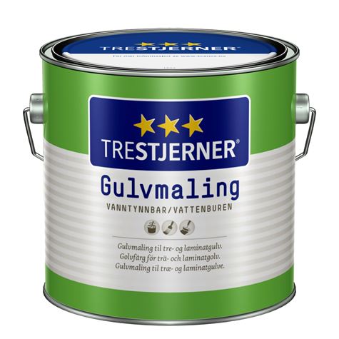 Trestjerner Gulvmaling