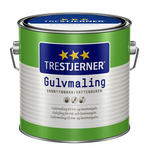 Trestjerner Gulvmaling