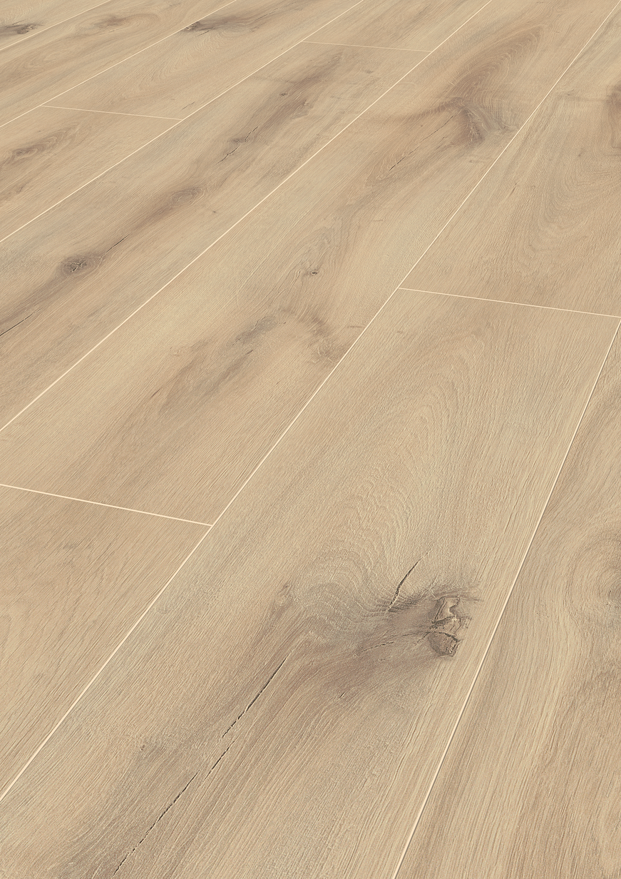 Moskus Longboard Sand Eik Laminatgulv