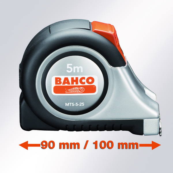 Bahco Målebånd Magnet - 5m x 25 mm