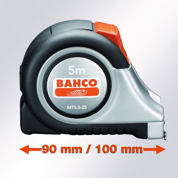 Bahco Målebånd Magnet - 5m x 25 mm