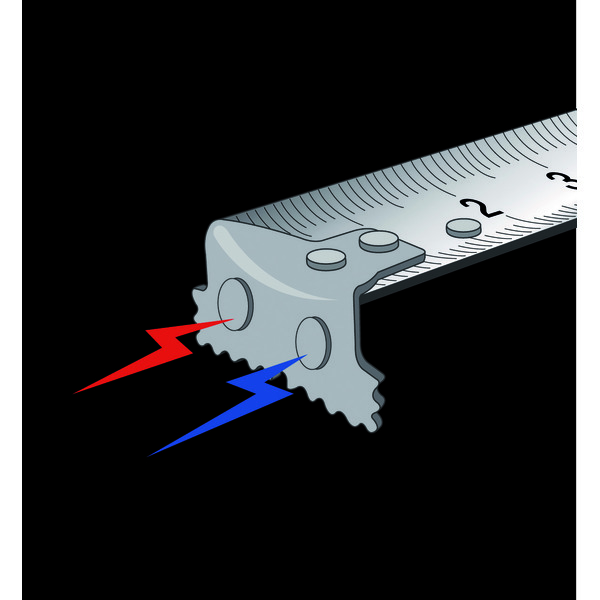 Bahco Målebånd Magnet - 5m x 25 mm