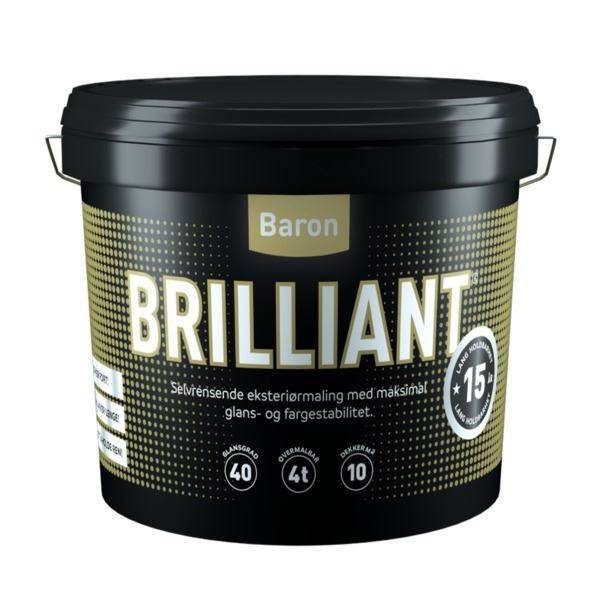 Baron Brilliant Hvit - base 9 l