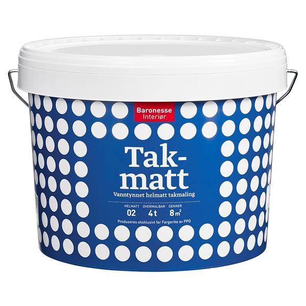 Baronesse Takmatt Hvit 3l