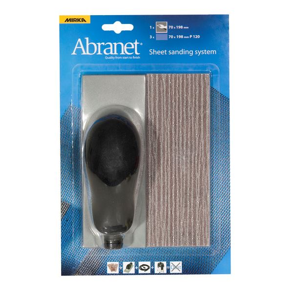 Mirka Håndslipekloss Abranet 70 x 198 mm