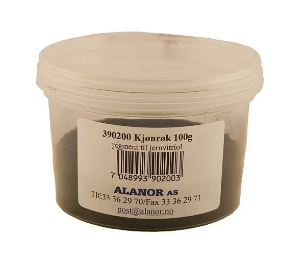 Alanor Kjønrøk Pigment Til Jernvitrol 100 g