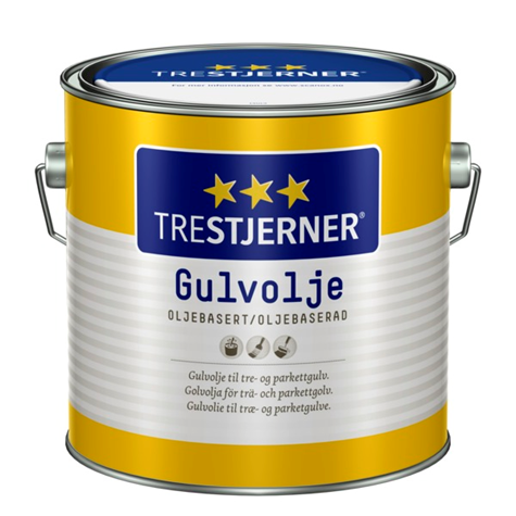 Trestjerner Gulvolje