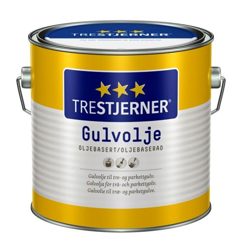 Trestjerner Gulvolje