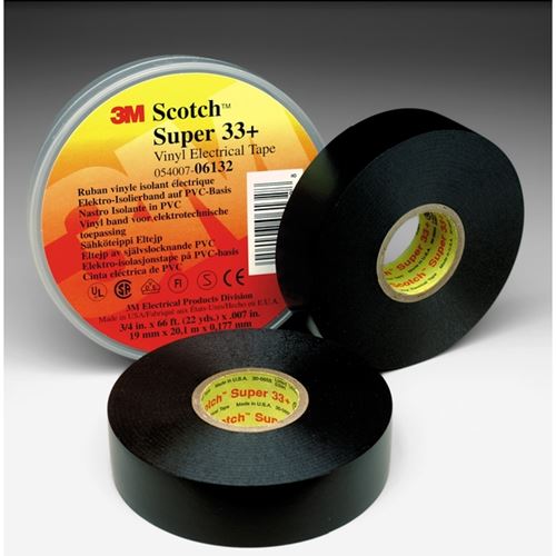 3M Isolasjonstape Universal Proff Sort 15 mm x 10 m