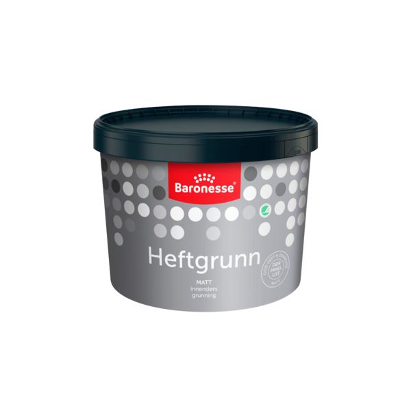 Baronesse Heftgrunn Hvit - base 2,7 l