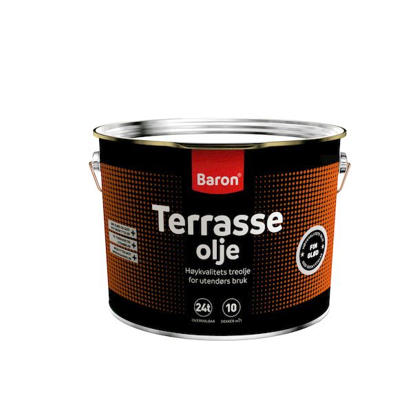 Baron Terrasseolje Fargeløs 2,7 l