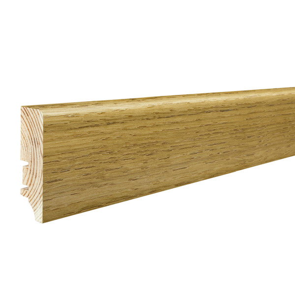 Saga Fotlist Glatt Eik Gold 16x60x2200mm