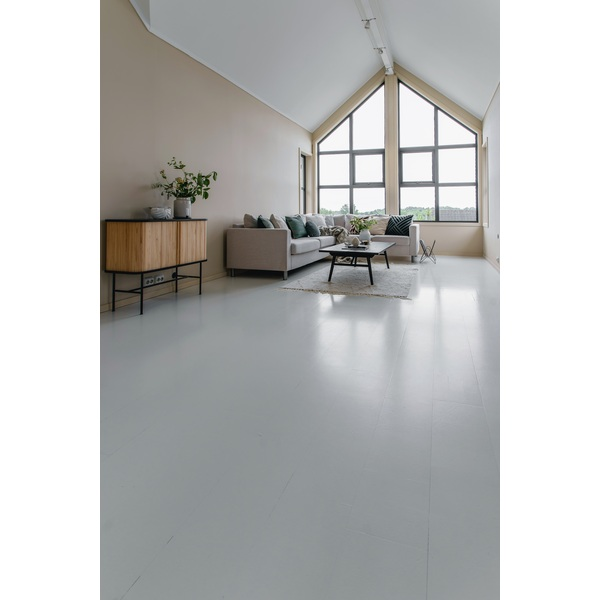 Trestjerner Gulvmaling Matt Klassisk Hvit base 2,7 l