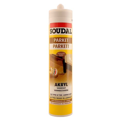 Soudal Parkettkitt Akryl Furu / Lønn 300 ml