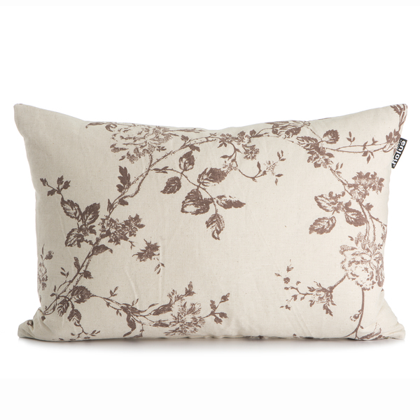 Festival Pute Maia Naturtrykk Offwhite Dunfyll