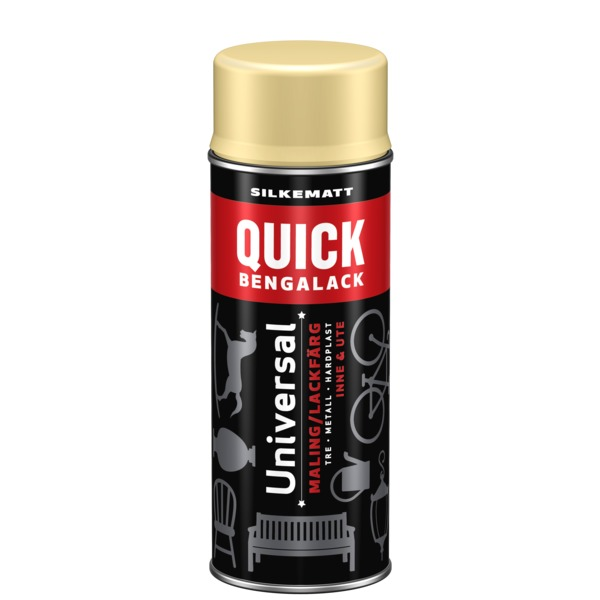 Scanox Quick Bengalack Spray Siv Silkematt 400ml