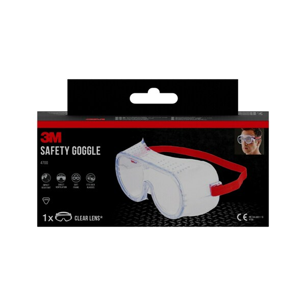 3M Vernebrille Tettsittende 4700