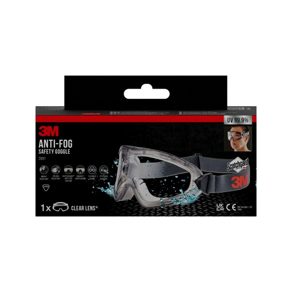 3M Vernebrille 2891