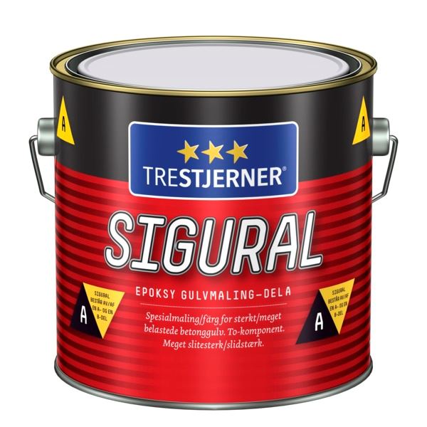 Trestjerner Sigural Epoxy - 20 Klar Grunning 1,86 l