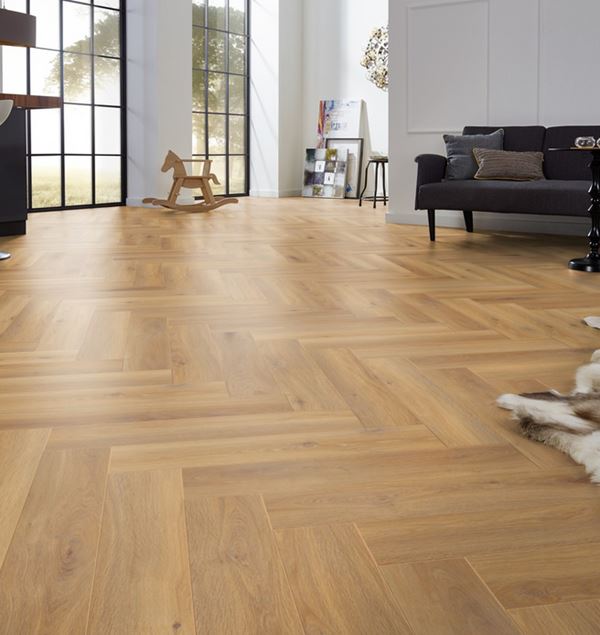 Kronotex Herringbone 3861 Pisa Oak Laminatgulv