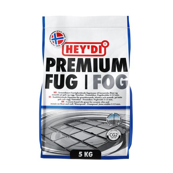 Heydi Premium Fug Lys Beige 5kg