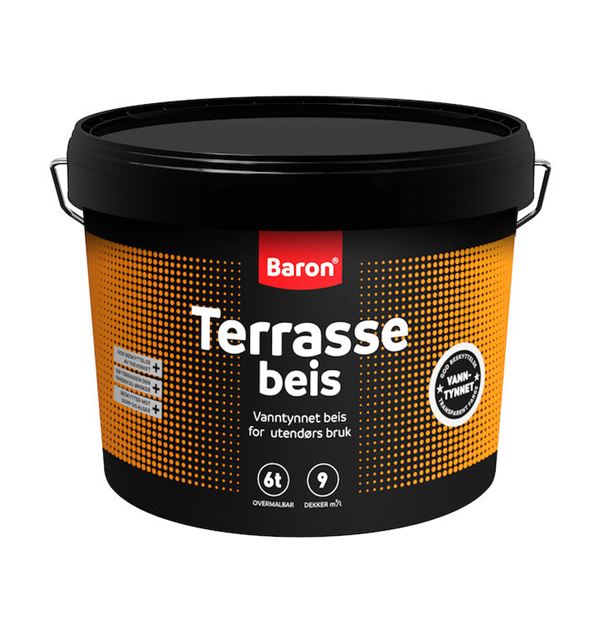 Baron Terrassebeis Vanntynnet Klar - base 3 l