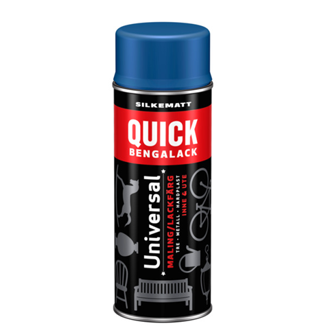 Scanox Quick Bengalack Spray Sløret Safir Silkematt 400ml