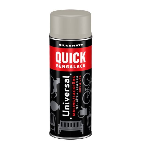 Scanox Quick Bengalack Spray Riddergrå Silkematt 400ml