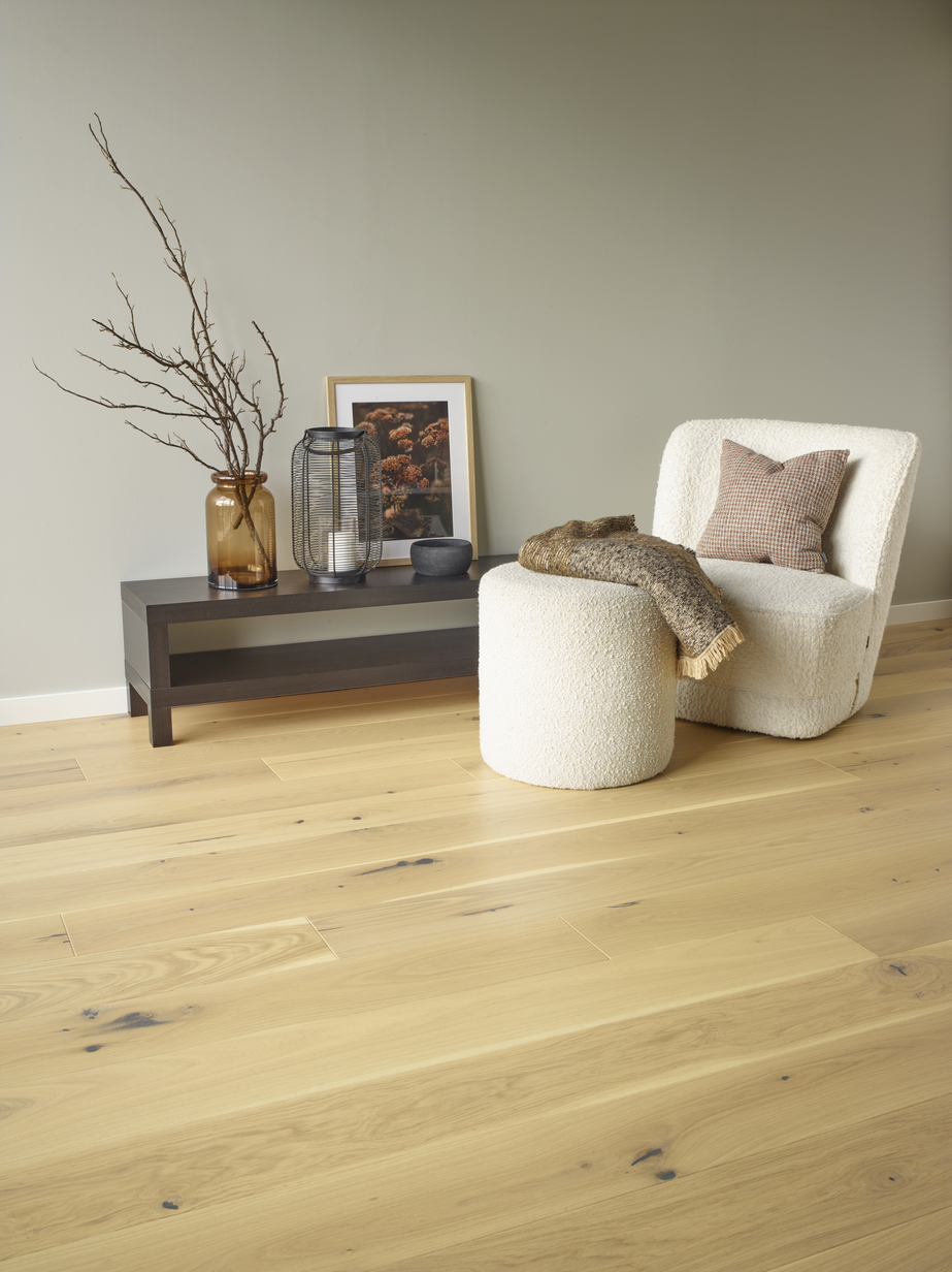 Saga Exclusive Limestone Oak Parkett