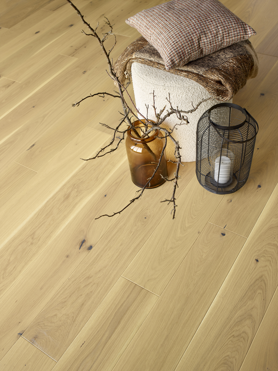 Saga Exclusive Limestone Oak Parkett